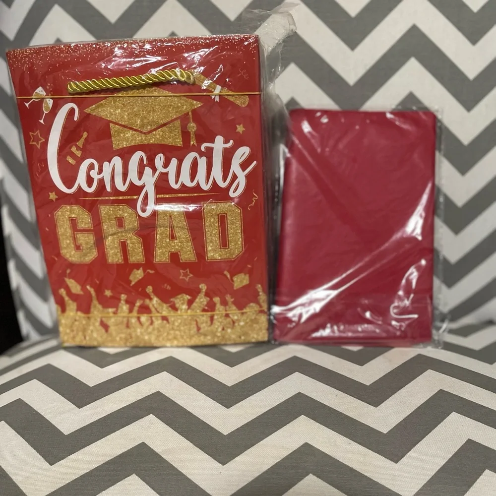 ***2/$15*** 12 pack graduation gift bags.
